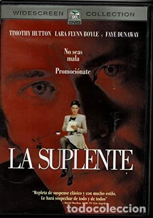 Kino: DVD ** LA SUPLENTE ** PELICULA ** COVER/ EXCELLENT ** DVD/ NEAR MINT **