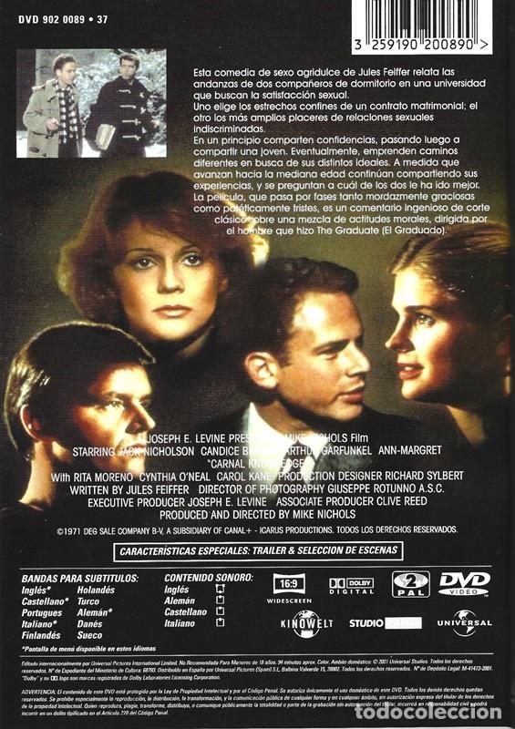 Cine: CONOCIMIENTO CARNAL JACK NICHOLSON - Foto 2
