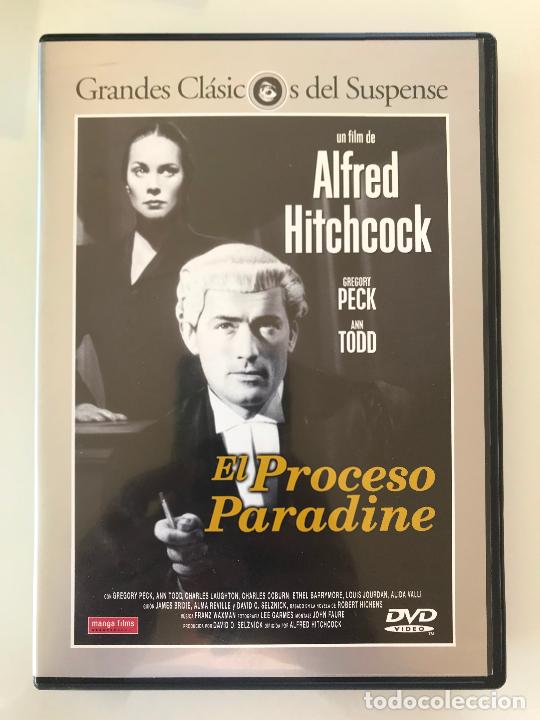 Cine: El proceso Paradine. Alfred Hitchcock. PEDIDO M&Iacute;NIMO 5&euro;