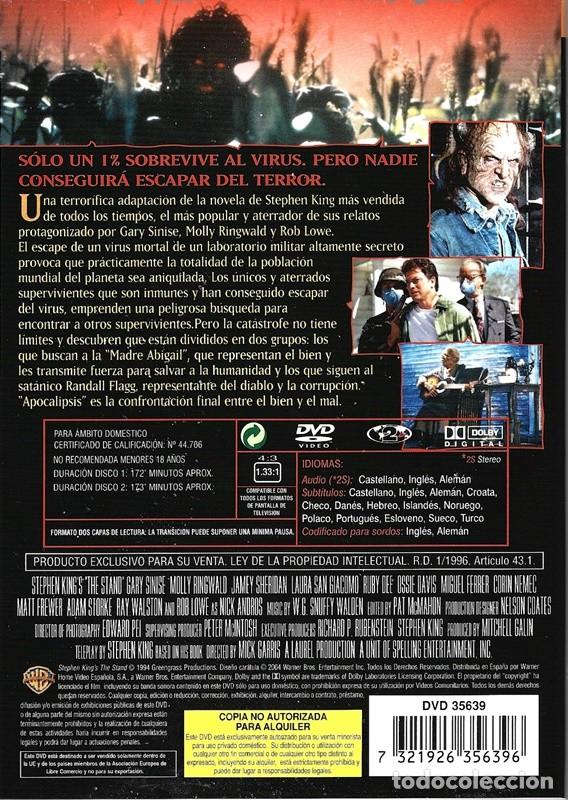 Cine: APOCALIPSIS STEPHEN KING (EDICI&Oacute;N 2 DISCOS) - Foto 2