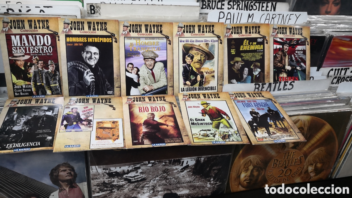 Cine: Lote 11 DVDs John Wayne - Foto 1