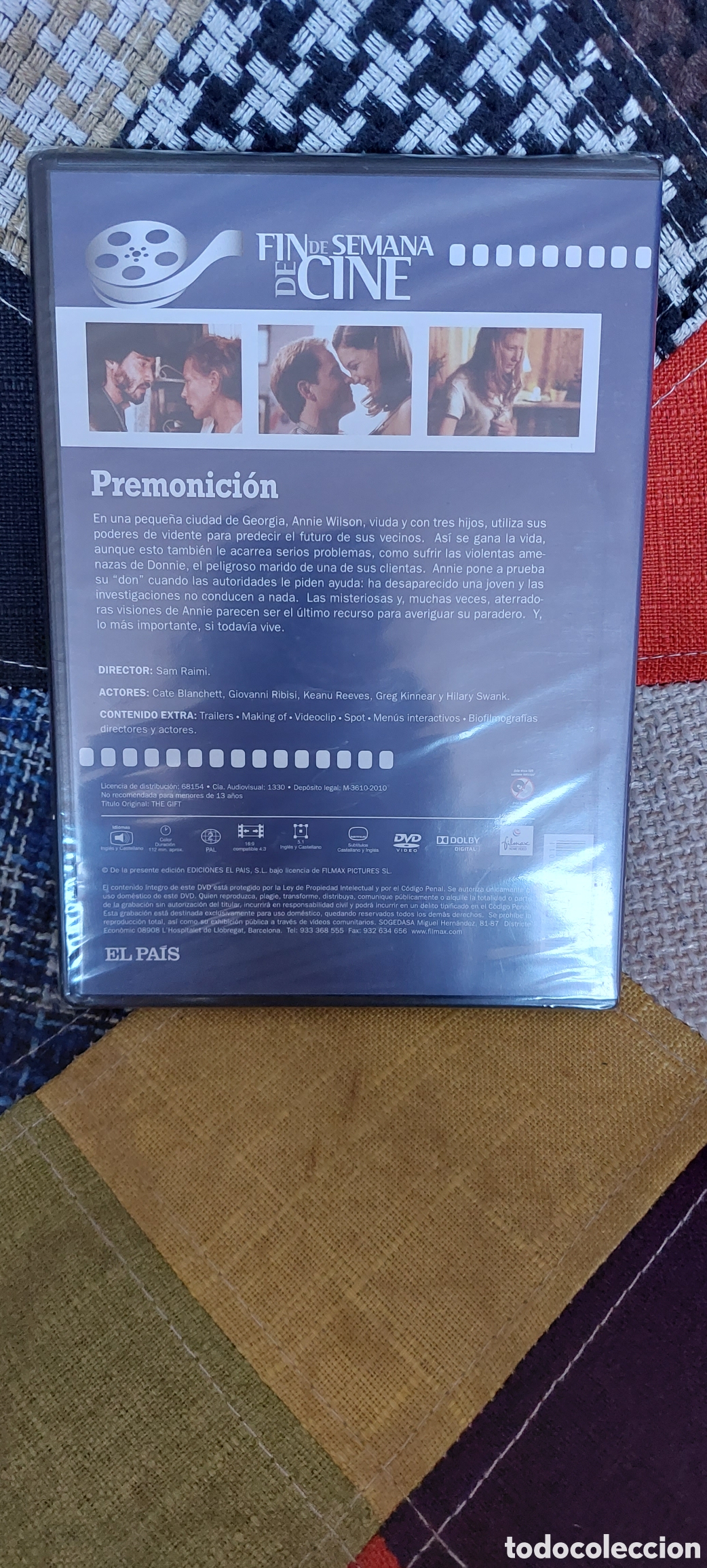 Cine: DVD Premonici&oacute;n -Precintado- - Foto 2