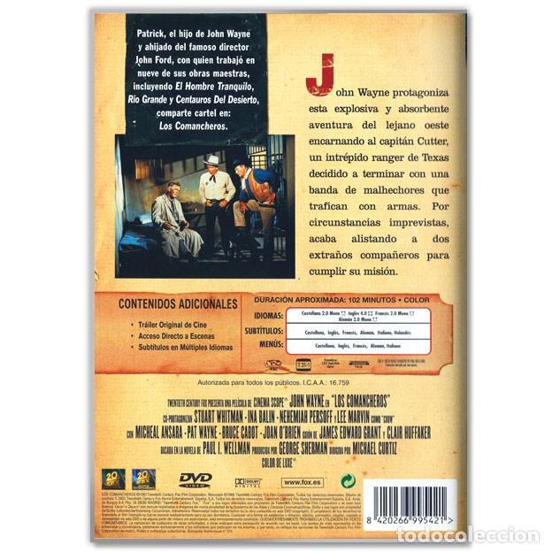 Cine: LOS COMANCHEROS DVD - Foto 2