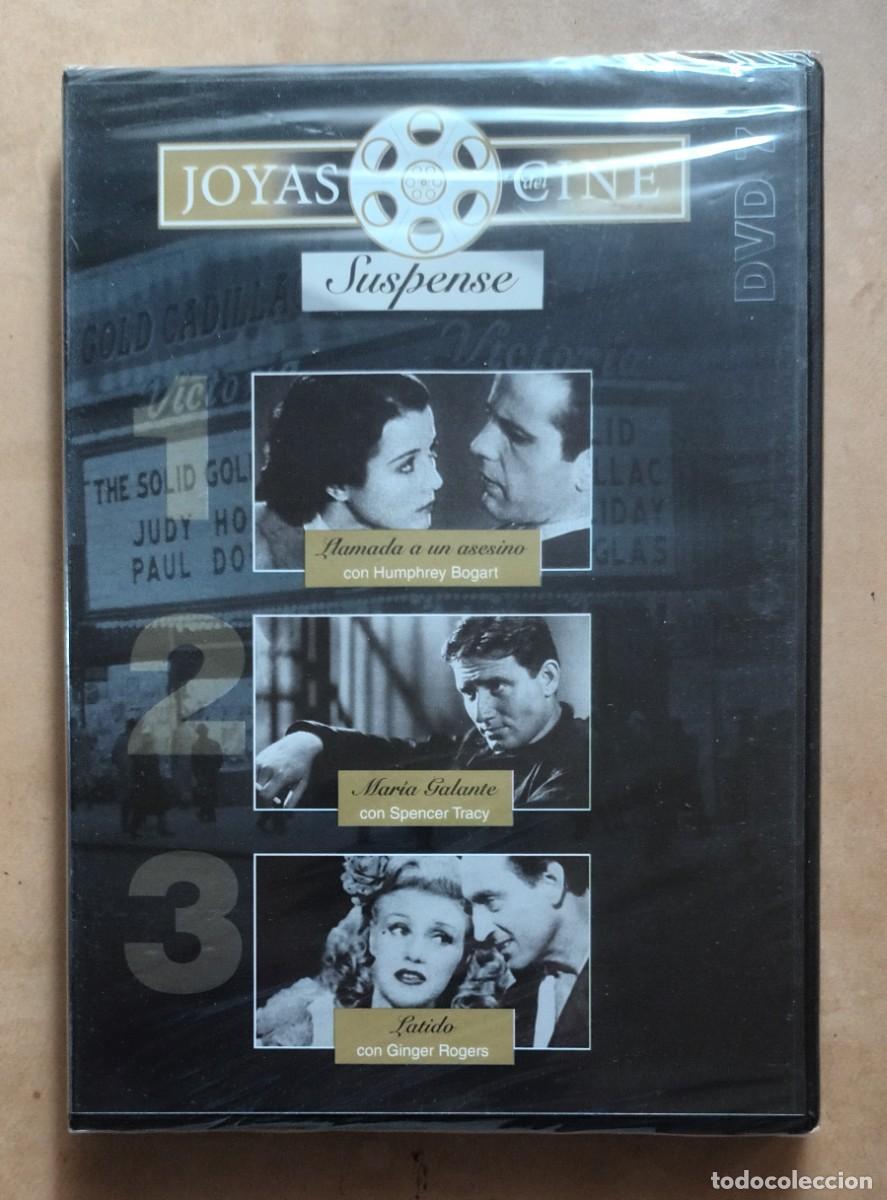 Cinema: DVD - JOYAS DEL CINE N&ordm; 7 - SUSPENSE - LLAMADA A UN ASESINO / MARIA GALANTE / LATIDO * PRECINTADO
