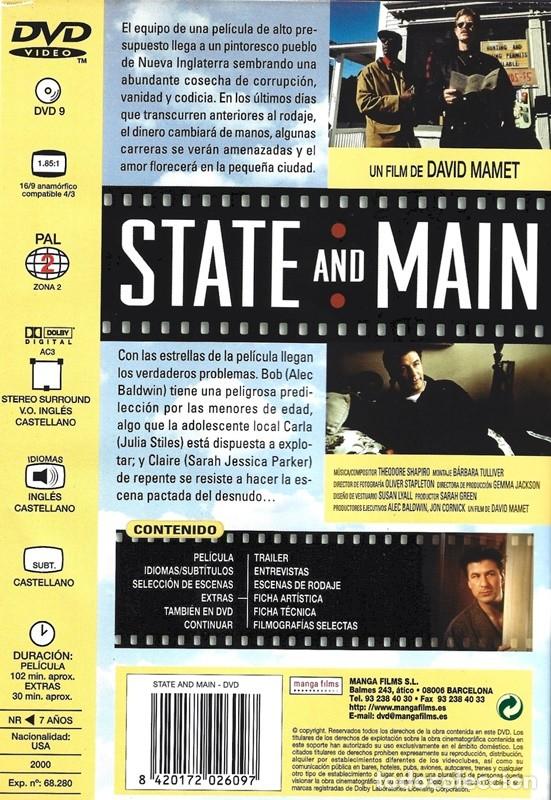 Cine: STATE AND MAIN ALEC BALDWIN - Foto 2