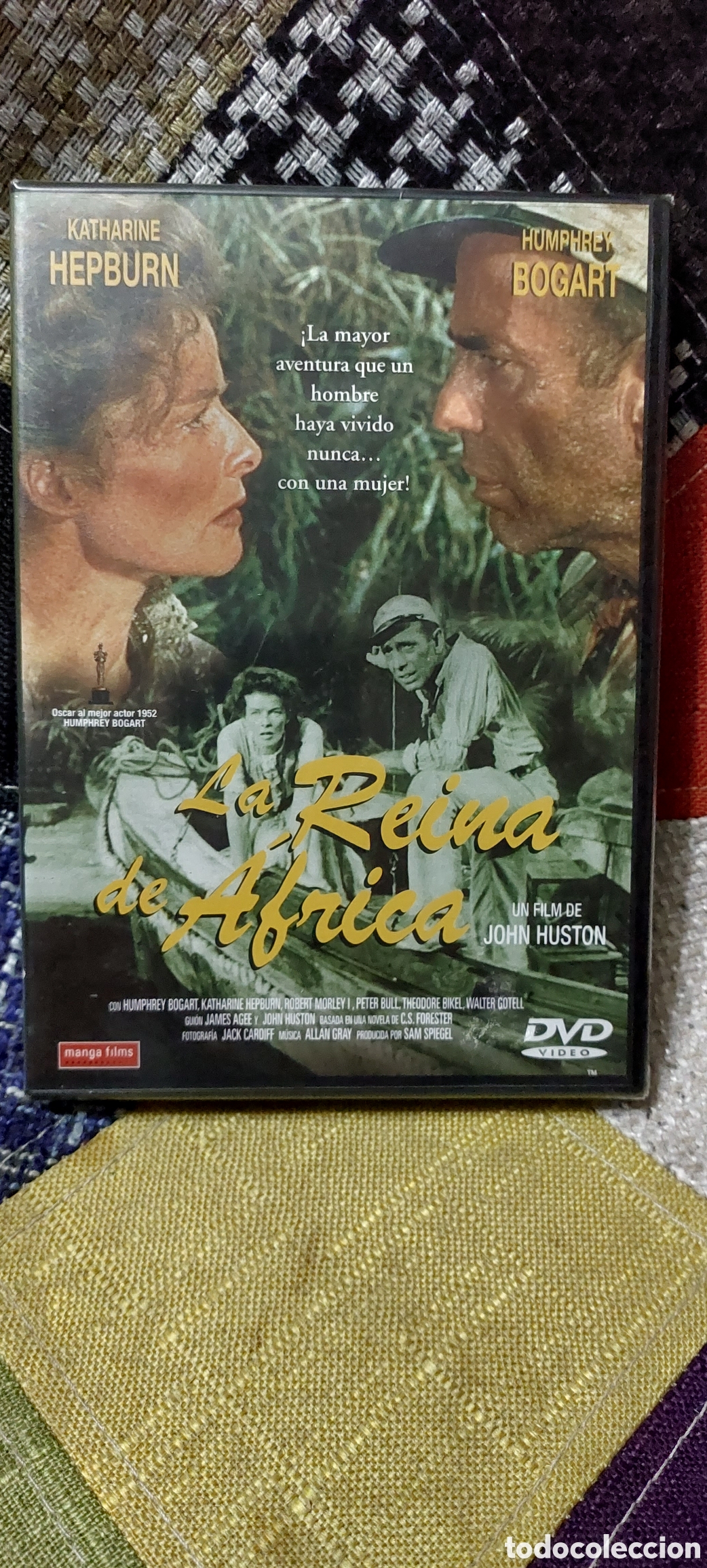 Cine: DVD La Reina de &Aacute;frica -Humphrey Bogart- (Precintado)