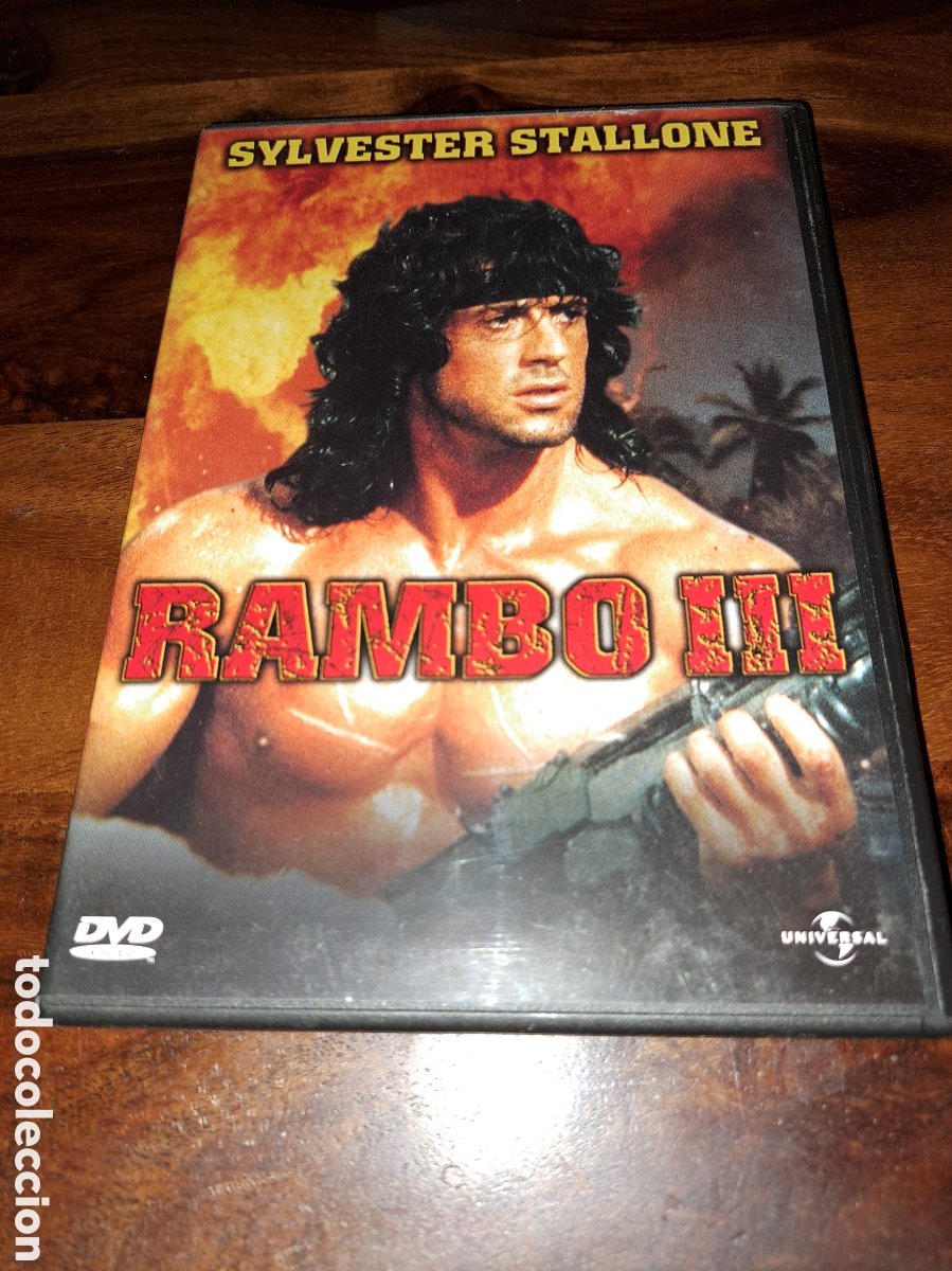 Dvd Filme Rambo 3 - Stallone - Original Lacrado
