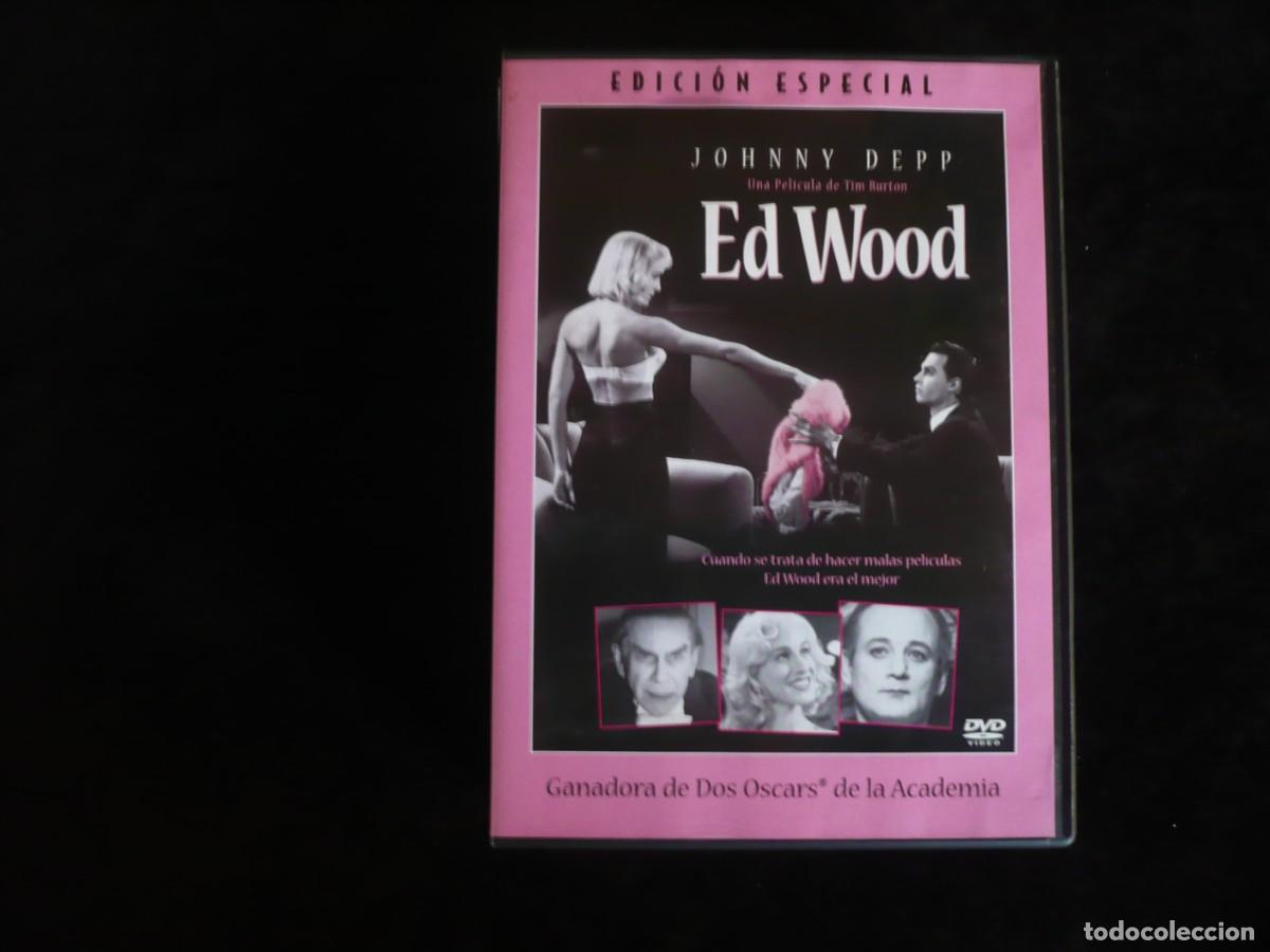 Cinema: ed wood - con johnny depp - edicion especial - dvd casi como nuevo