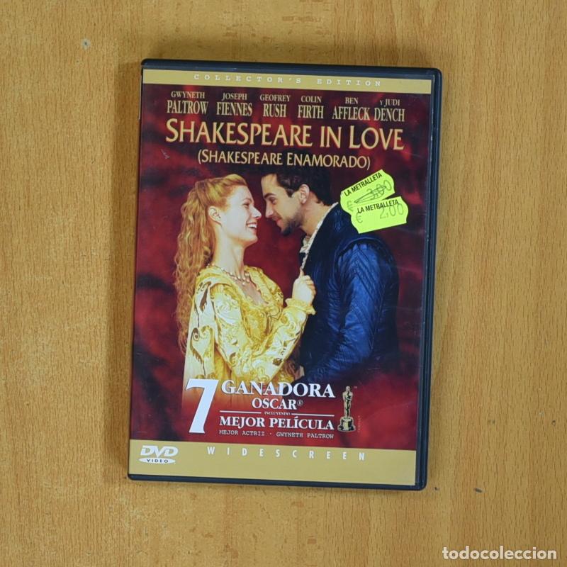 Cine: SHAKESPEARE IN LOVE - DVD