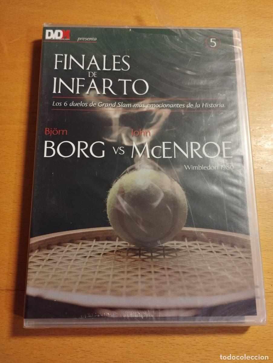 Cinema: FINALES DE INFARTO. BJ&Ouml;RN BORG VS JOHN MCRENROE (WIMBLEDON 1980) DVD PRECINTADO