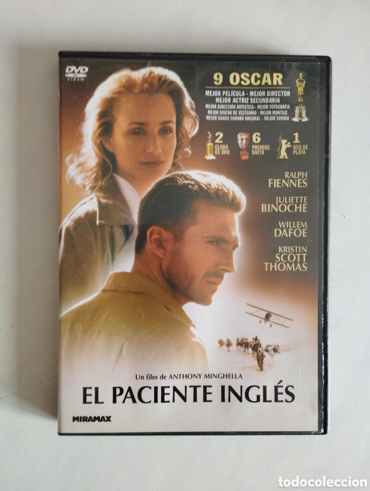Cine: PEL&Iacute;CULA DVD EL PACIENTE INGL&Eacute;S - Foto 1
