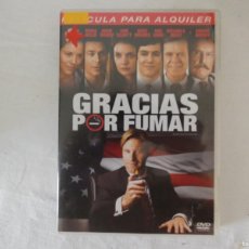 Cine: DVD - GRACIAS POR FUMAR