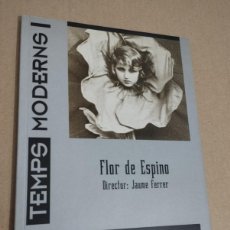 Cine: FLOR DE ESPINO (DVD + LIBRO) DIRECTOR: JAUME FERRER (CINE MALLORQUÍN DE 1925)