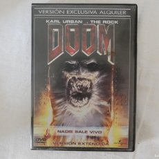 Cine: DVD TERROR - DOOM - THE ROCK - PROCEDENTE DE VIDEOCLUB
