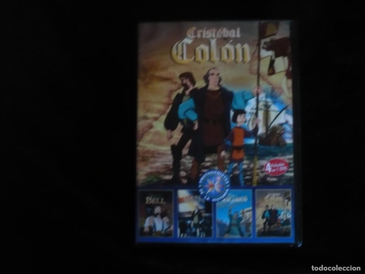 Cine: protagonistas de la historia cristobal colon - dvd como nuevo