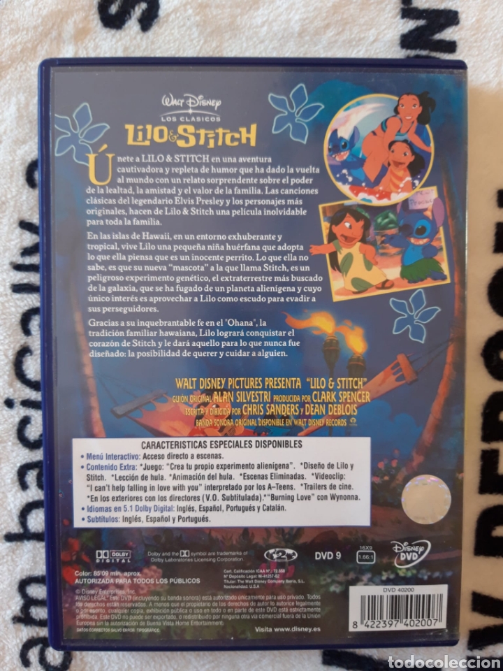 Cine: Lilo y Stitch DVD - Foto 4