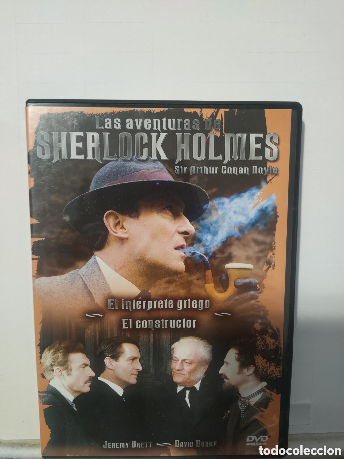Cinema: S583 Sherlock Holmes el int&eacute;rprete griego / el constructor DVD SEGUNDAMANO
