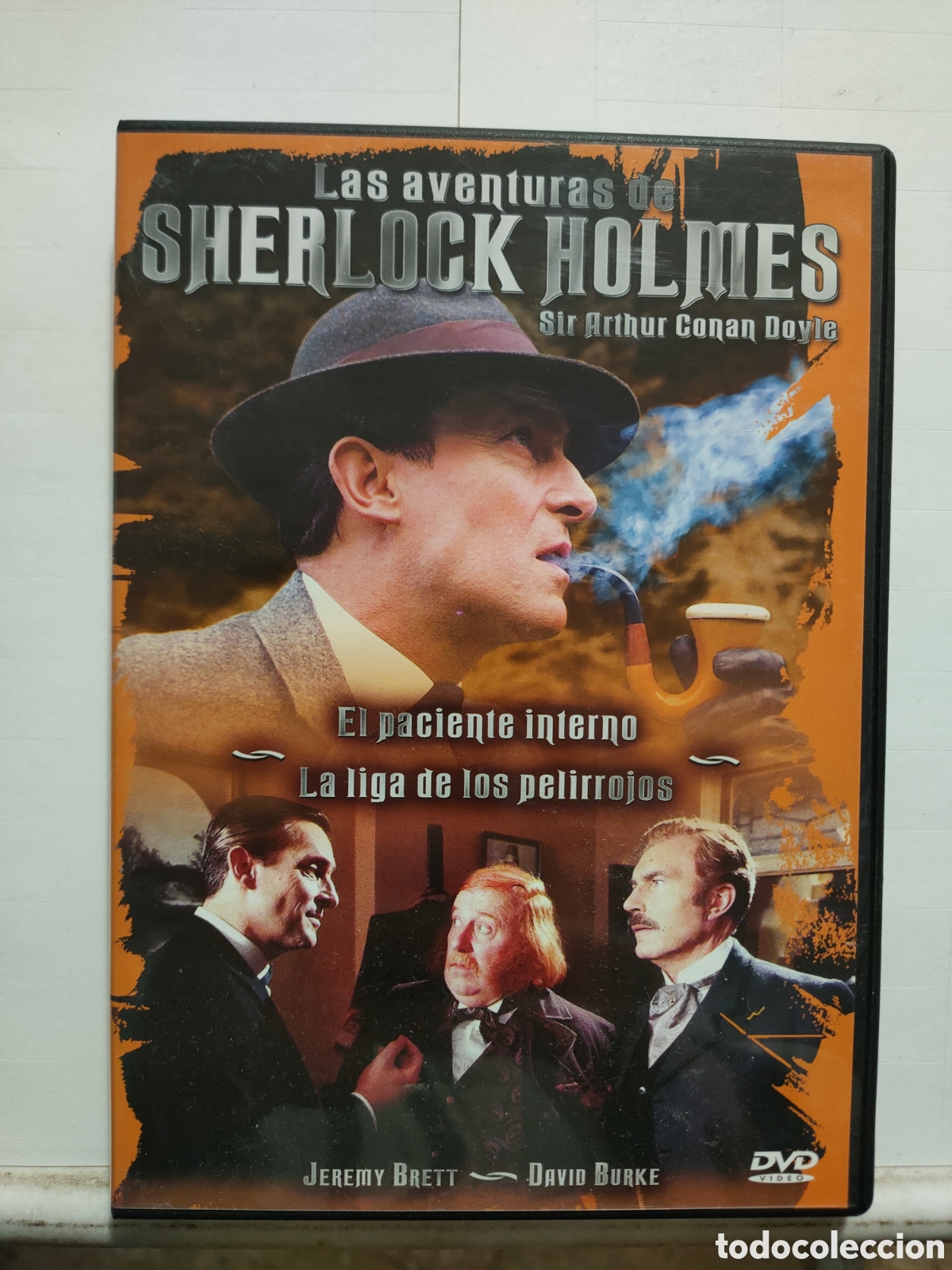 Cinema: CND29 las aventuras de Sherlock Holmes el paciente inferno / la liga de los pelirros DVD COMO NUEVO