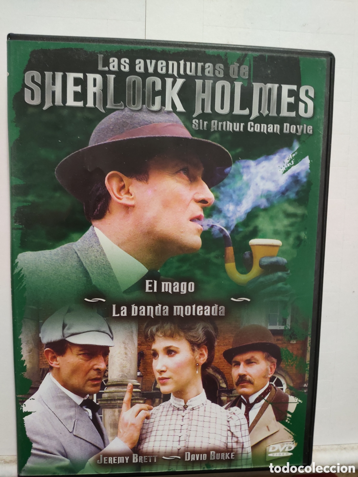 Cinema: CND29 las aventuras de Sherlock Holmes el mago / la banda moteada DVD COMO NUEVO
