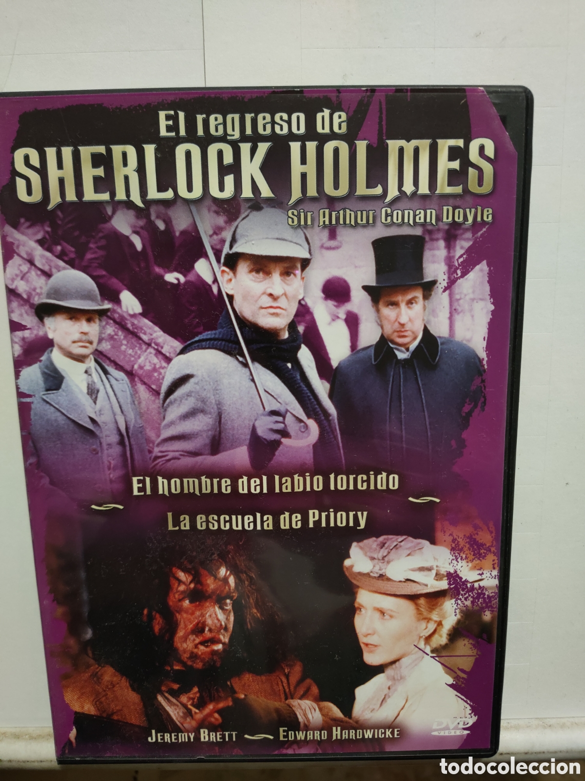 Kino: CND29 el regreso de Sherlock Holmes el hombre del labio torcido / la escuela de pri DVD COMO NUEVO