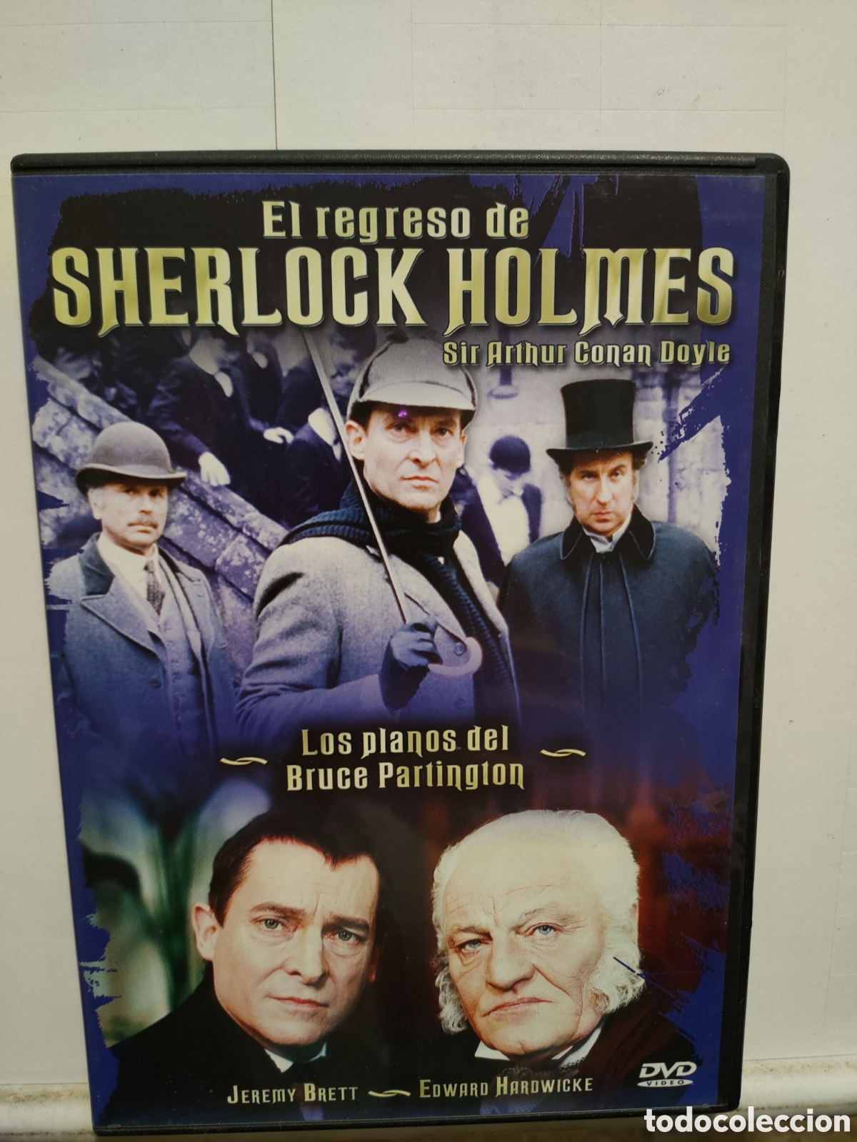 Cinema: CND29 el regreso de Sherlock Holmes los planos del Bruce parlington DVD COMO NUEVO