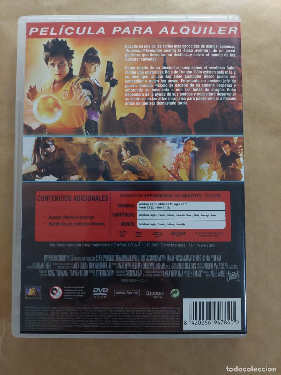 Cine: Pel&iacute;cula DVD Dragon Ball Evolution - Foto 2