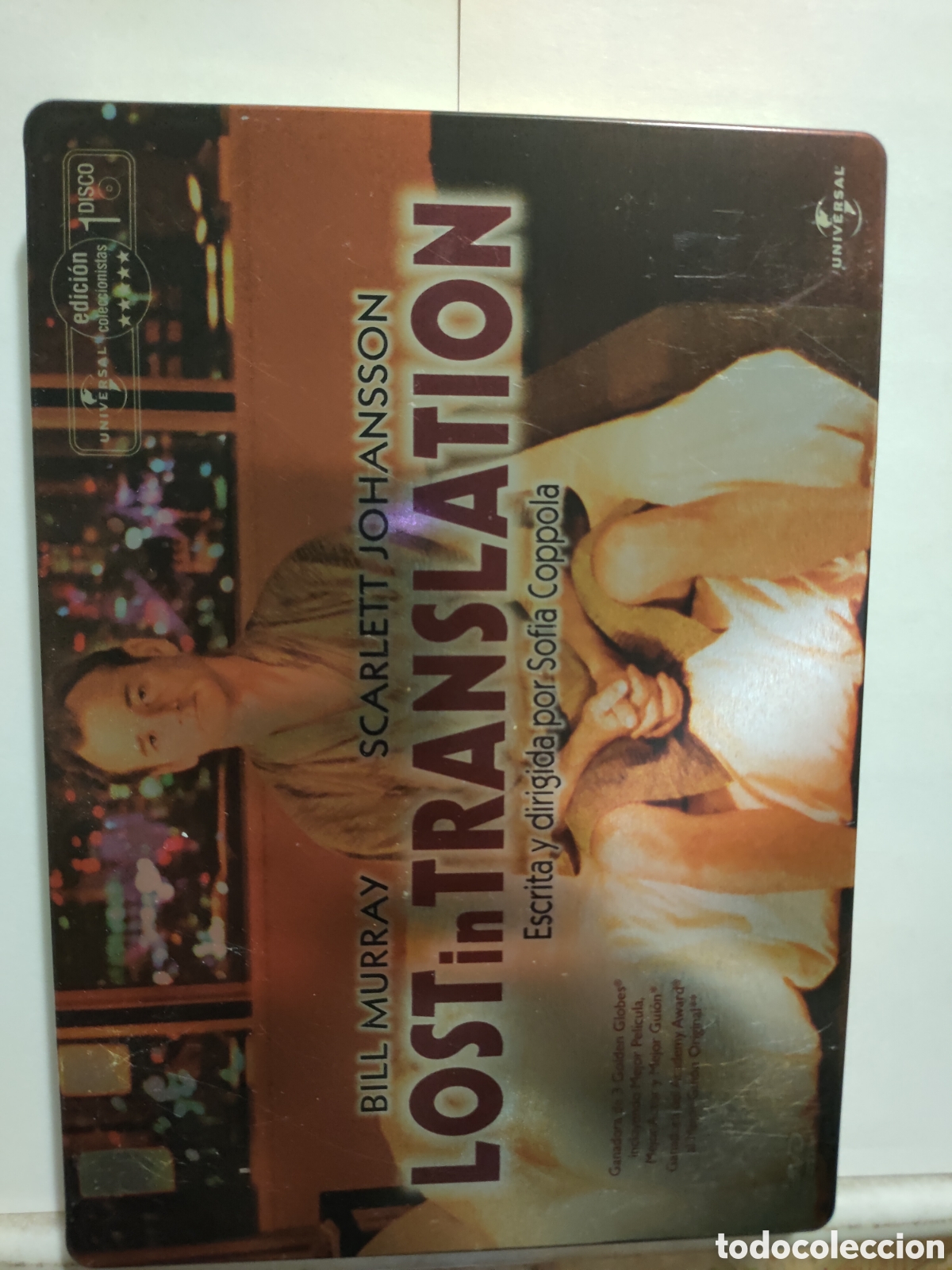 Cinema: S471 Lost in translation DVD STEEBOOK SEGUNDAMANO