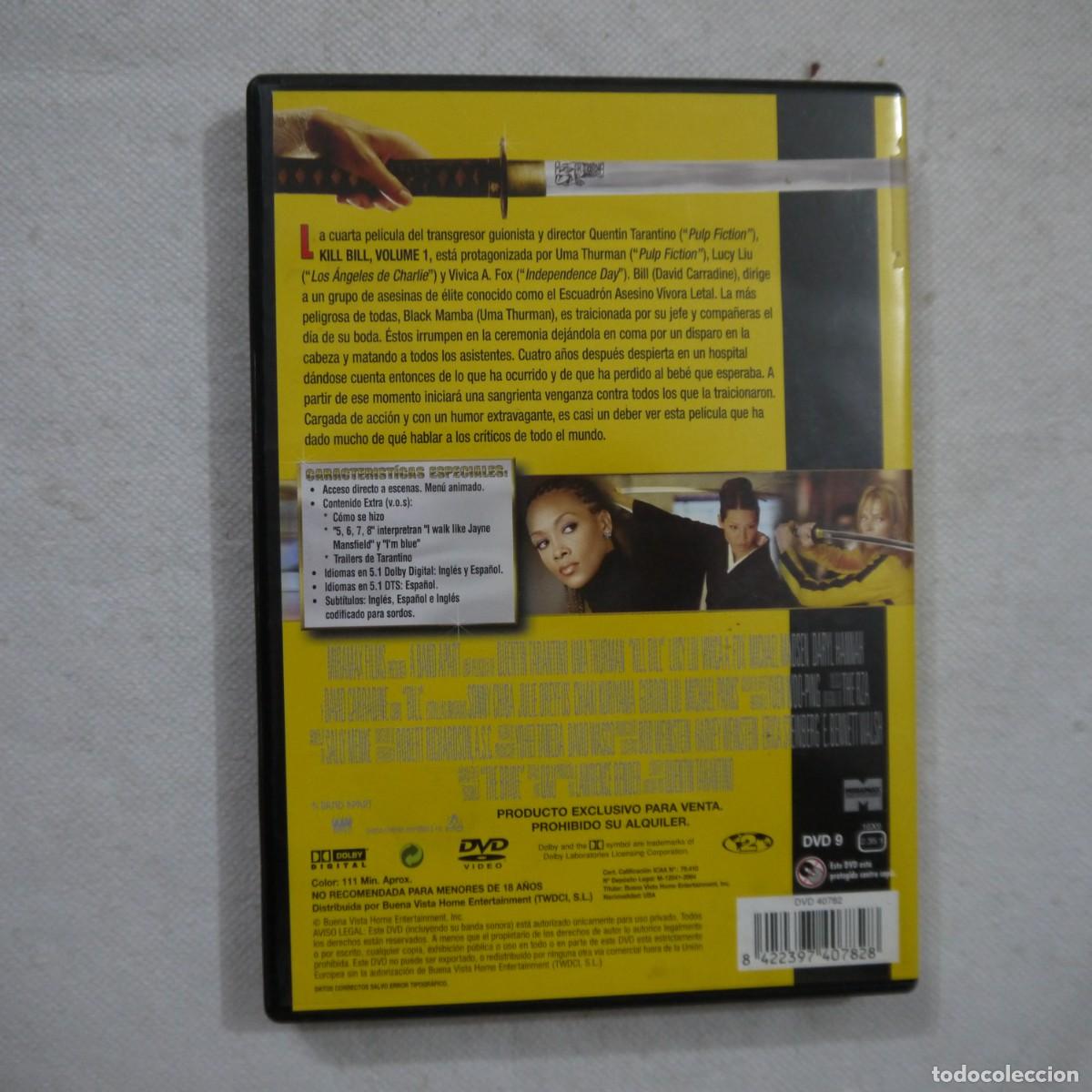 Cine: KILL BILL 1 Y 2 - 2 DVD - Foto 4