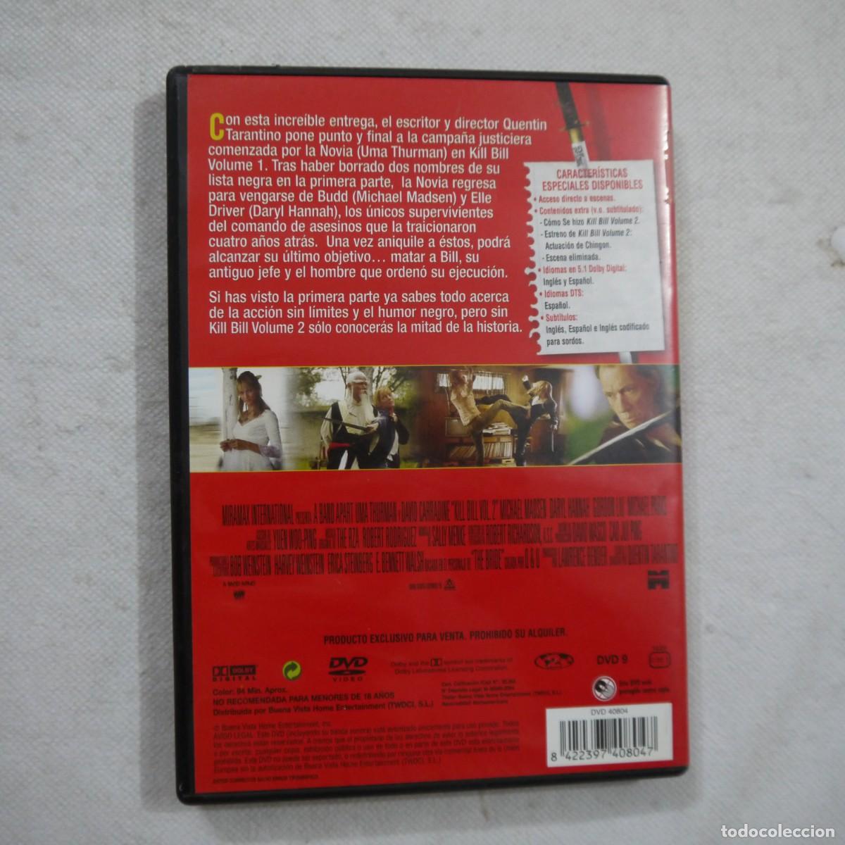 Cine: KILL BILL 1 Y 2 - 2 DVD - Foto 7