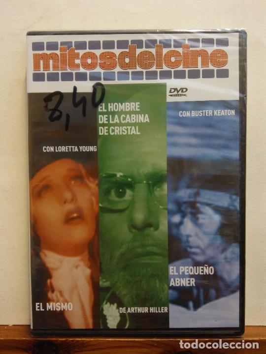 Cinema: DVD. EL MISMO. EL HOMBRE DE LA CABINA DE CRISTAL. EL PEQUE&Ntilde;O ABNER. MITOS DEL CINE