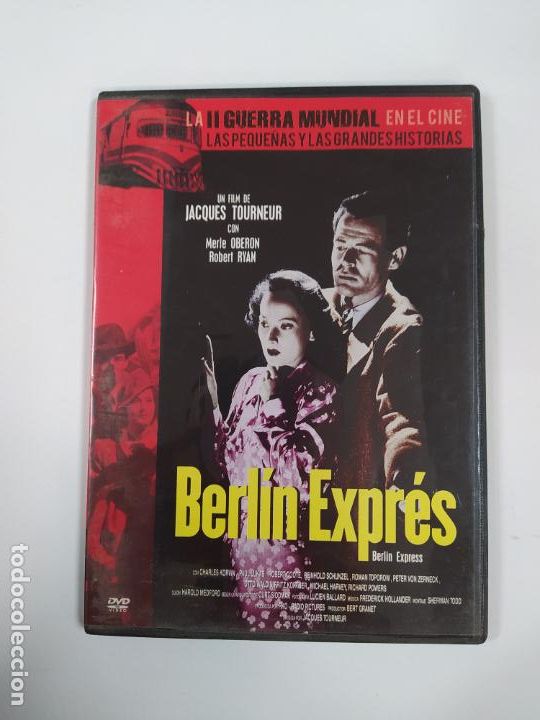 Cinema: LA II GUERRA MUNDIAL EN EL CINE 71. BERLIN EXPRES. JACQUES TOURNEUR. DVD. TDKV126