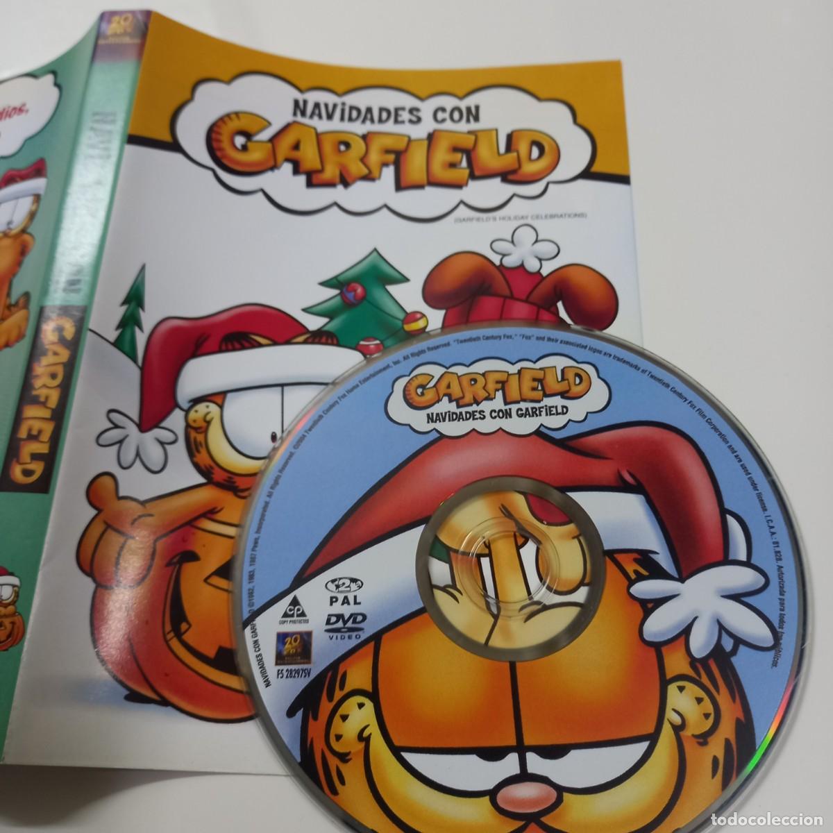 Cine: Pel&iacute;cula DVD Navidades con Garfield - Dibujos Animados