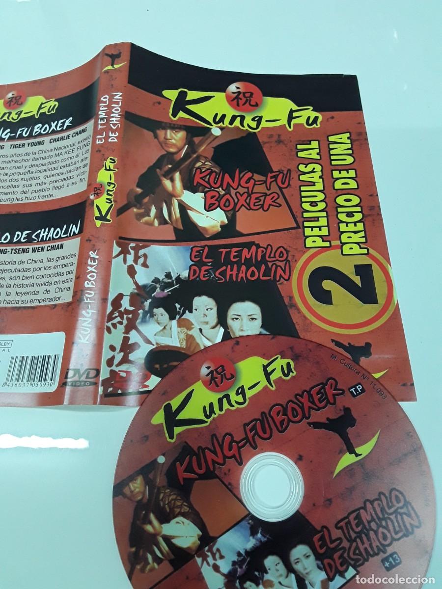 Cine: Pel&iacute;cula DVD Kung-Fu Boxer y El Templo de Shaolin