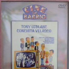 Cine: HISTORIAS DE LA TELEVISIÓN / TONY LEBLANC, CONCHA VELASCO (CINE DE BARRIO 2003) CINE CLÁSICO ESPAÑOL