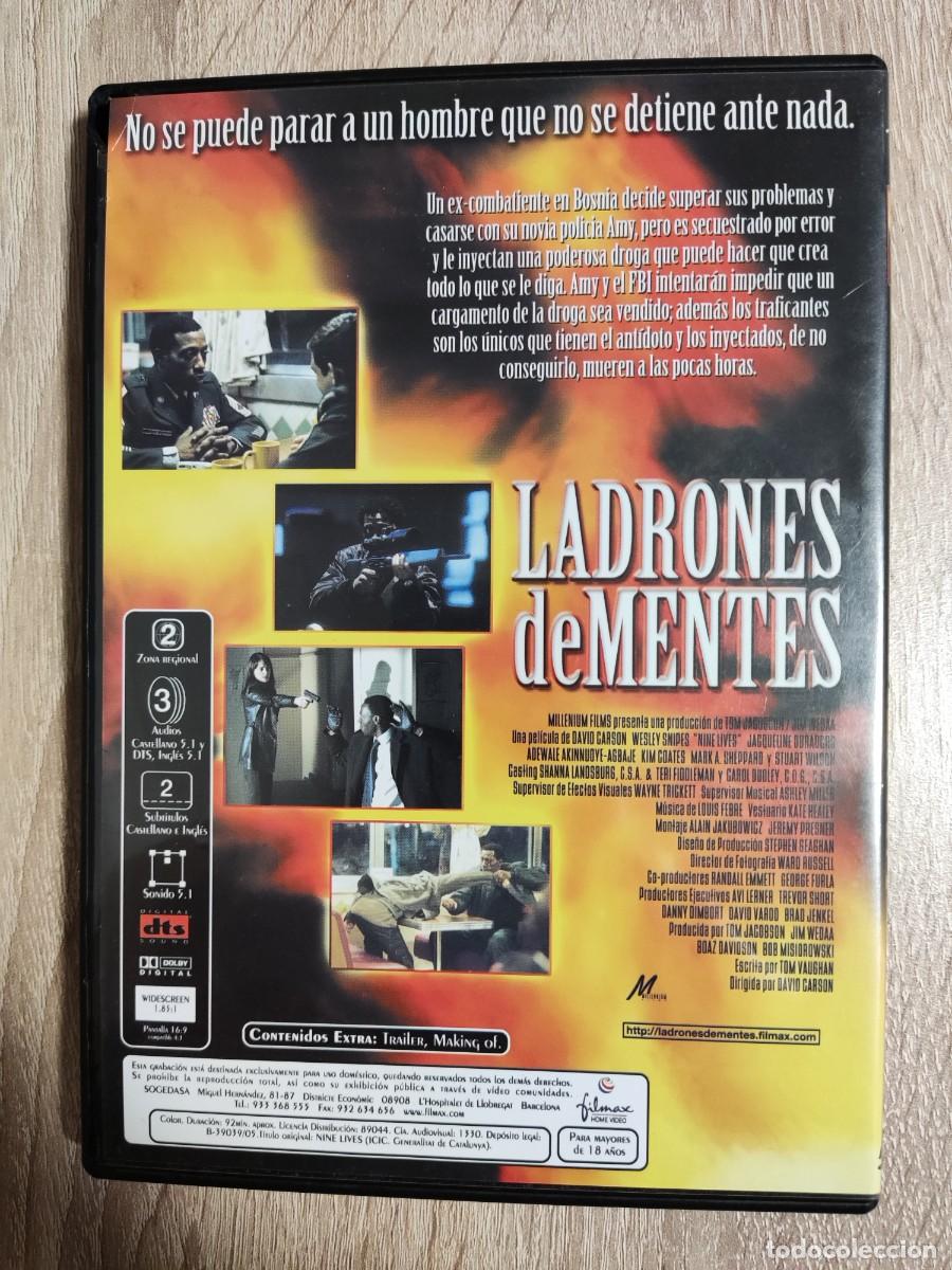 dvd - ladrones de mentes - wesley snipes, jacqu - Compra venta en  todocoleccion