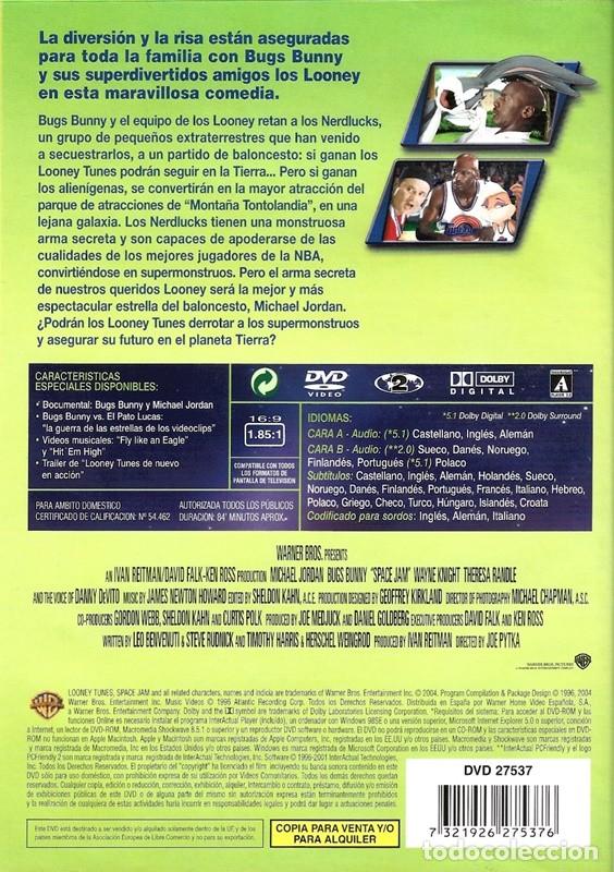 Cine: SPACE JAM BUGS BUNNY & MICHAEL JORDAN - Foto 2