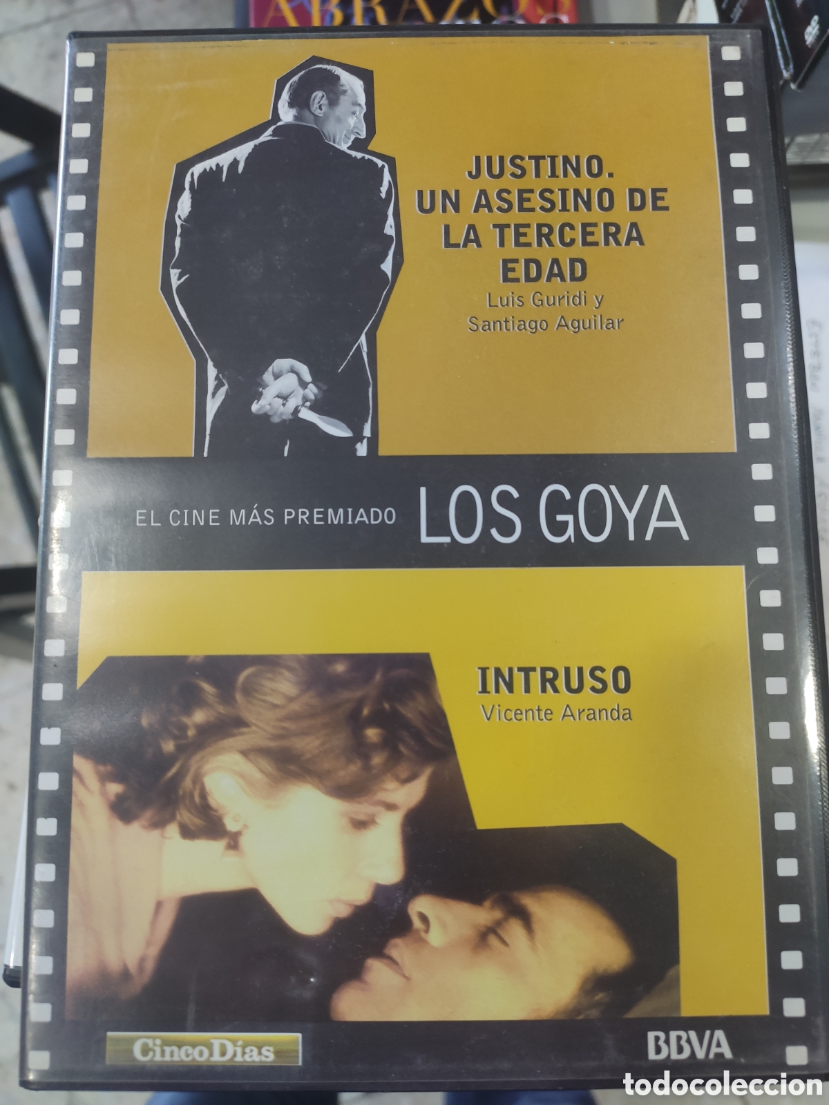 Cinema: DVD JUSTINO UN ASESINO DE LA TERCERA EDAD. INTRUSO VICENTE ARANDA