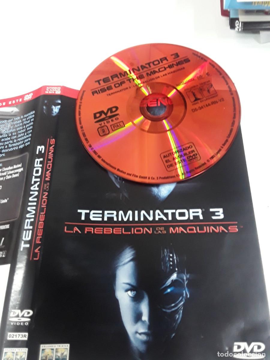 Cine: Pel&iacute;cula DVD Terminator 3 - La Rebeli&oacute;n de las M&aacute;quinas