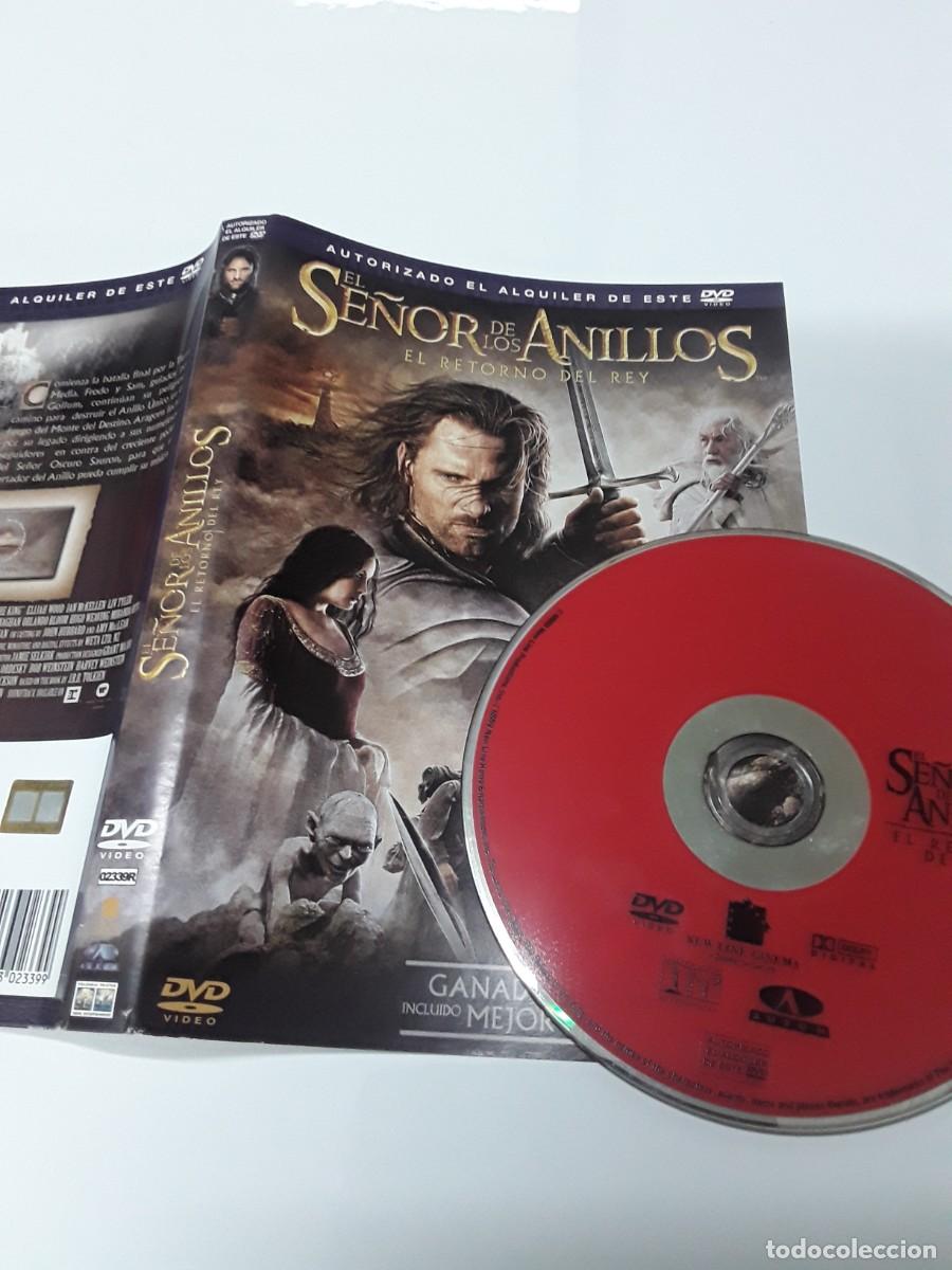 Cine: Pel&iacute;cula DVD El Se&ntilde;or de los Anillos - El Retorno del Rey
