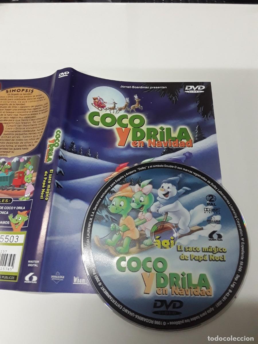 Cine: Pel&iacute;cula DVD Coco y Drila en Navidad - El saco m&aacute;gico de Papa Noel - Dibujos Animados
