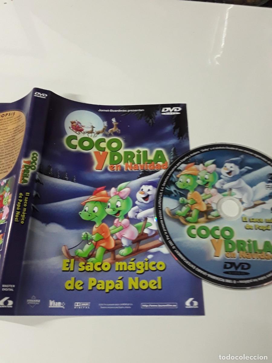 Cine: Pel&iacute;cula DVD Coco y Drila en Navidad - El saco m&aacute;gico de Papa Noel - Dibujos Animados