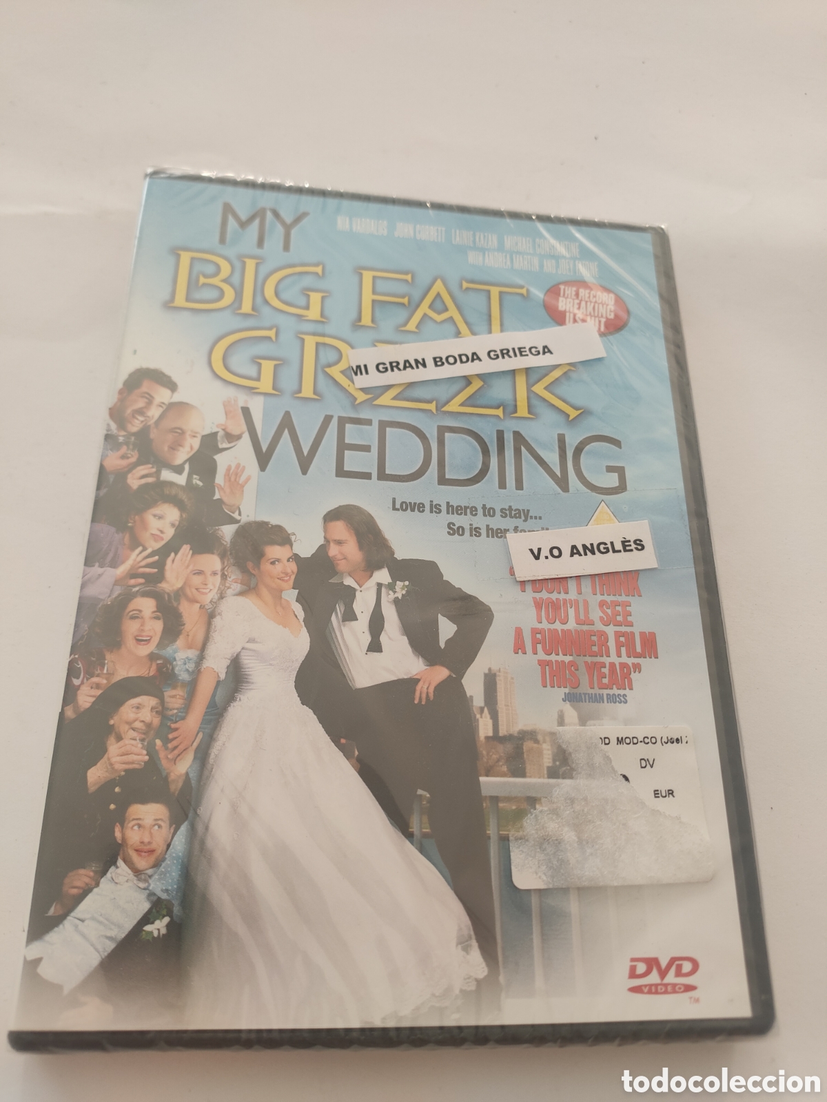 Cinema: V.O32 my Big fat greek wedding DVD SIN IDIOMA CASTELLANO SEGUNDAMANO