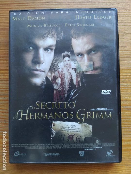 Cinema: DVD EL SECRETO DE LOS HERMANOS GRIMM - EDICION DE ALQUILER (X9)