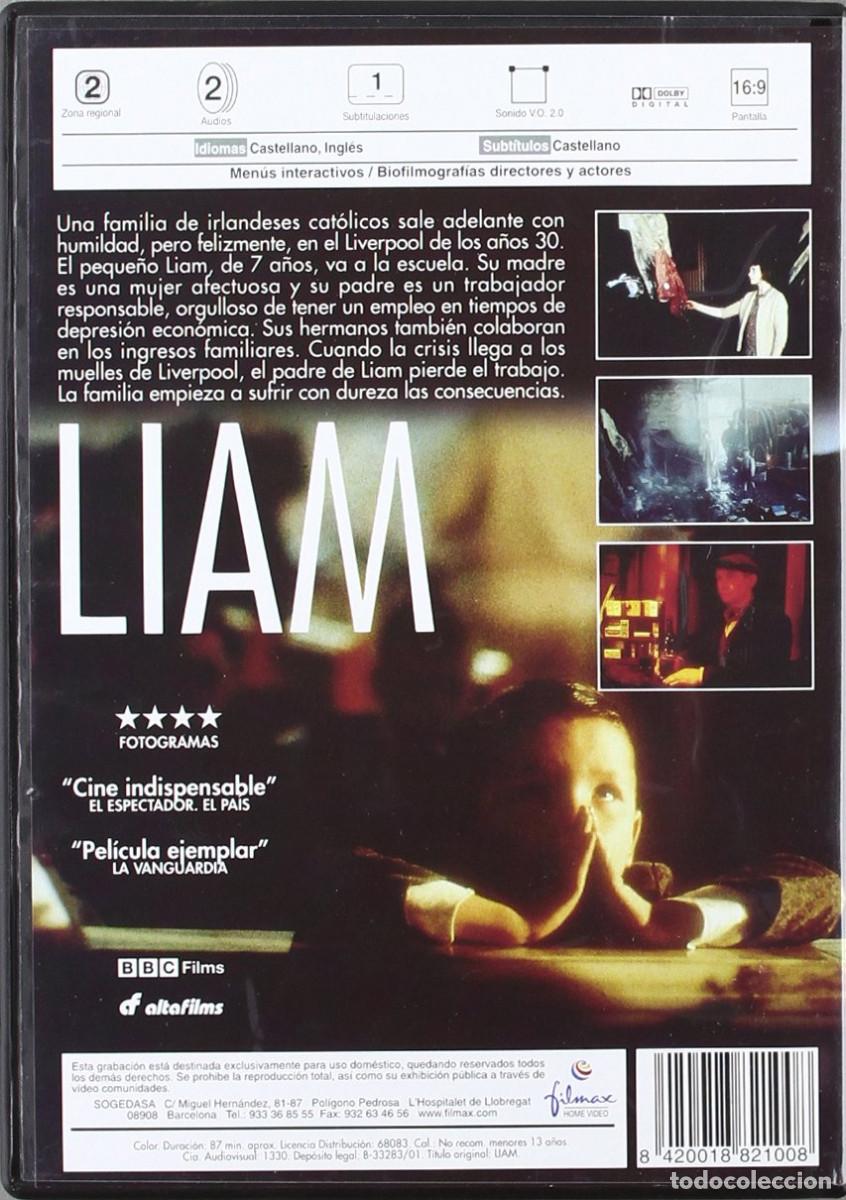 Cine: LIAM (DIR: STEPHEN FREARS) - DVD NUEVO Y PRECINTADO - Foto 2