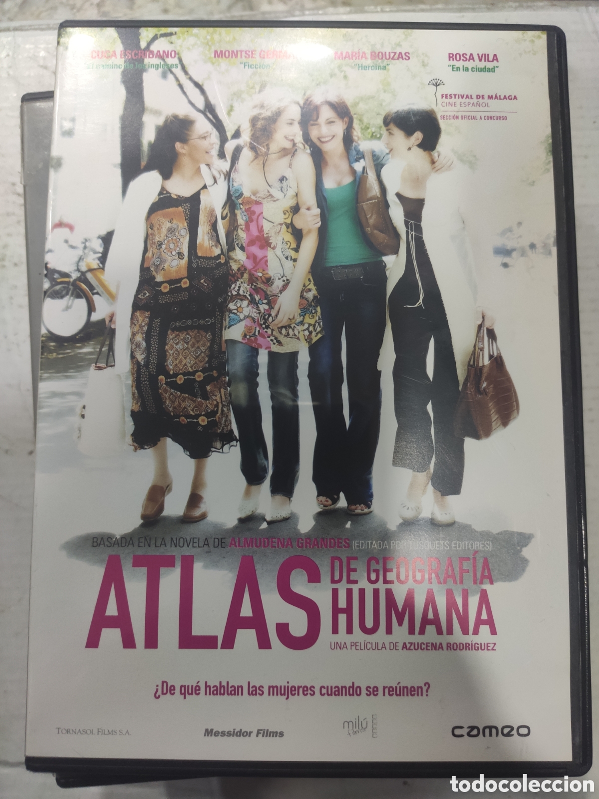 Cinema: DVD ATLAS DE GEOGRAFIA HUMANA. AZUCENA RODRIGUEZ DE ALMUDENA GRANDES.