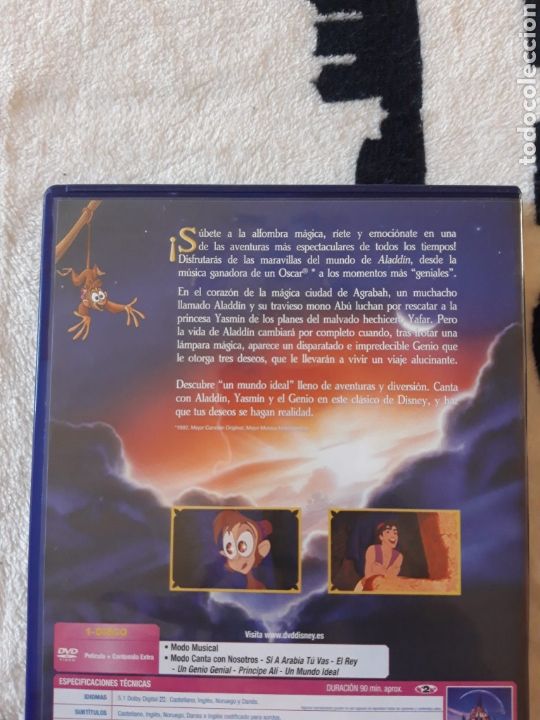 Cine: Aladdin DVD - Foto 2