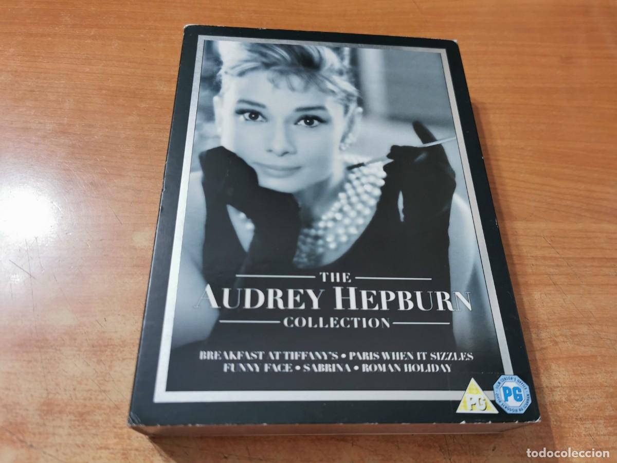 Cine: THE AUDREY HEPBURN COLLECTION CAJA CON 5 DVD ESPA&Ntilde;OL SABRINA VACACIONES EN ROMA