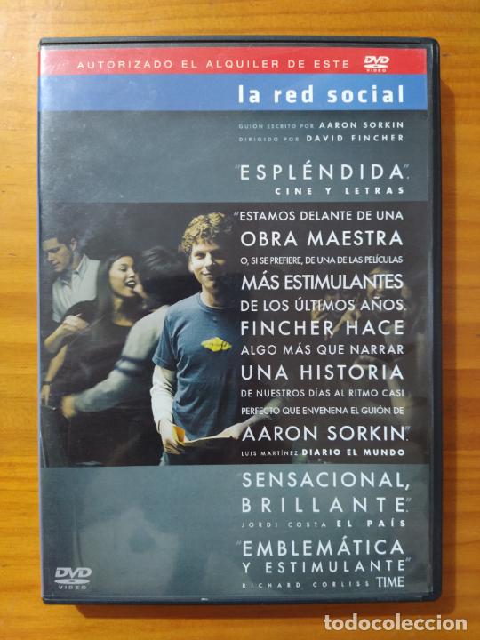 Cinema: DVD LA RED SOCIAL - EDICION DE ALQUILER (4A)