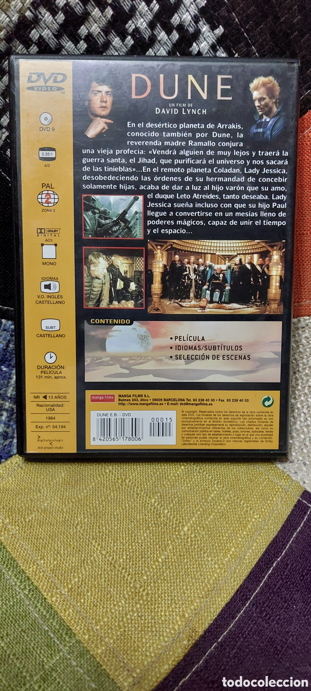 Cine: DVD Dune (David Lynch) - Foto 2