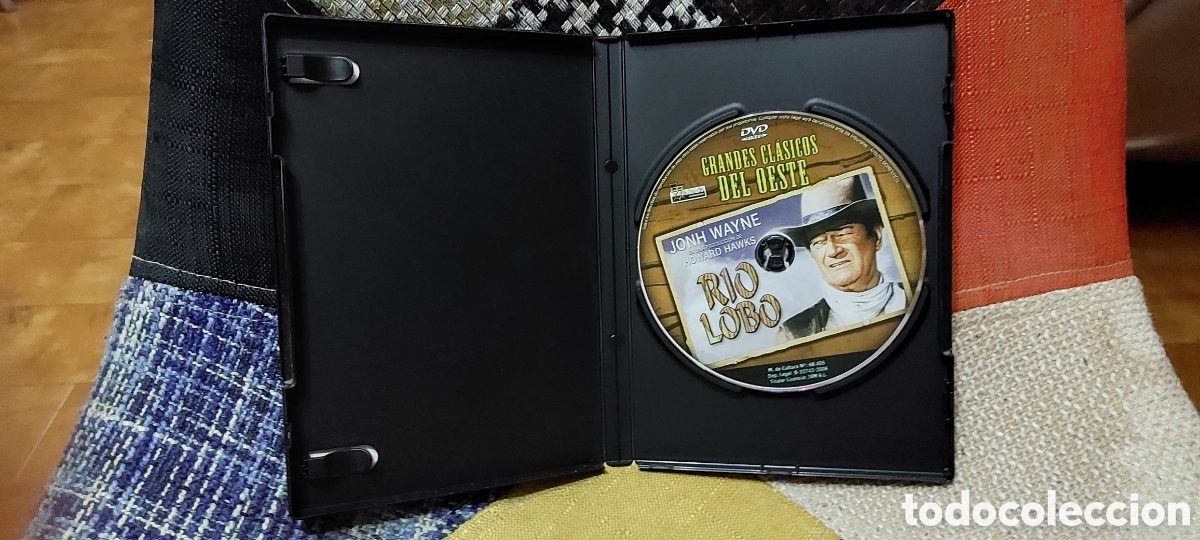 Cine: DVD R&iacute;o Lobo (John Wayne) - Foto 3